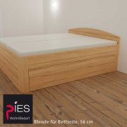 56 cm - Blende für Bettseite