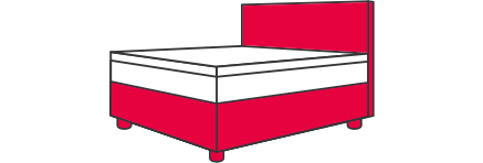 Aufbau Boxspringbett - Die Box
