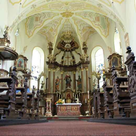 Pankratiuskirche Herschwiesen, Innenansicht