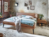 Tj&oslash;rnbo Modern Sleep Massivholzbett Sunlight
