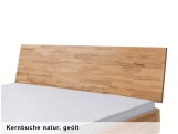 Hasena Kopfteil Varus Fine-Line Nussbaum ge&ouml;lt (82) 200 cm