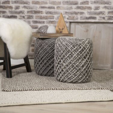 obsession My Pouf Royal 888 taupe 40 x 40 cm