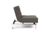 Innovation Splitback Stuhl Chrom / Mattschwarz 518 Elegance Green