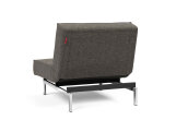Innovation Splitback Stuhl Chrom / Mattschwarz 565 Twist Granite