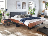 Tj&oslash;rnbo Modern Sleep Massivholzbett Antique